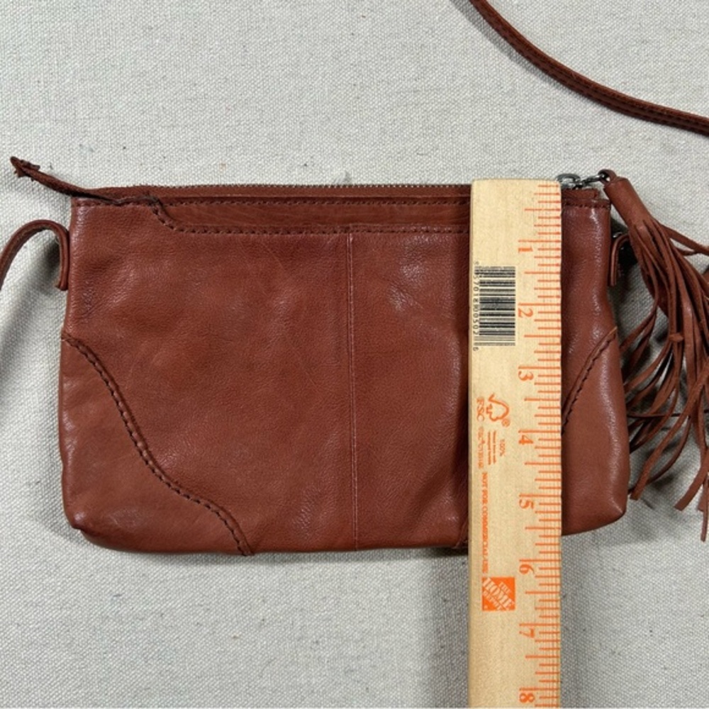 Hobo‎ Original Genuine Leather Shoulder Pocketbook Tassel Western Clutch Supple - Picture 7 of 9